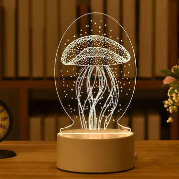 Creative 3D LED Table Lamp